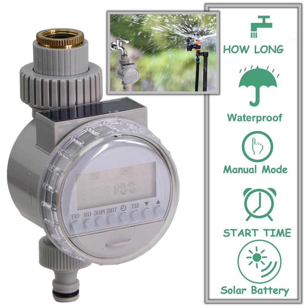 Gray Solar Power Water Timers  - Timelapse Controller ulasan dan harga