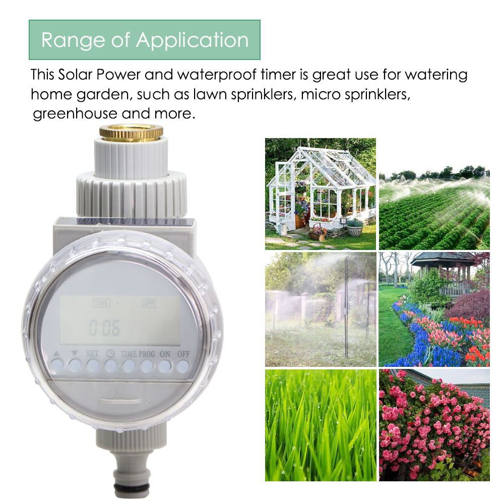 Gray Solar Power Water Timers  - Timelapse Controller ulasan dan harga