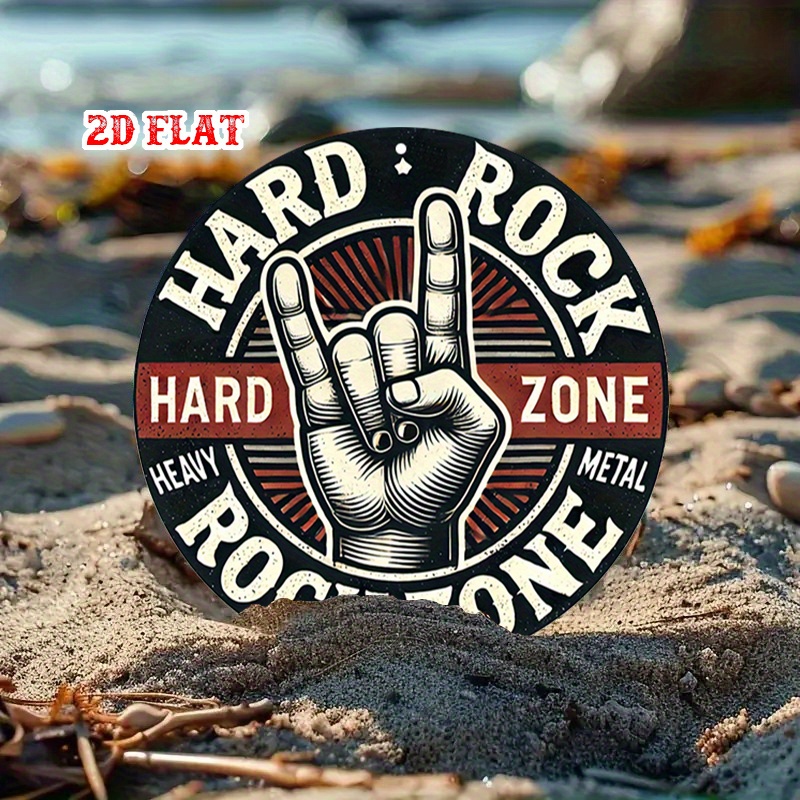1pc Heavy Metal Rock Zone Wall - Photography Architecture ulasan dan harga