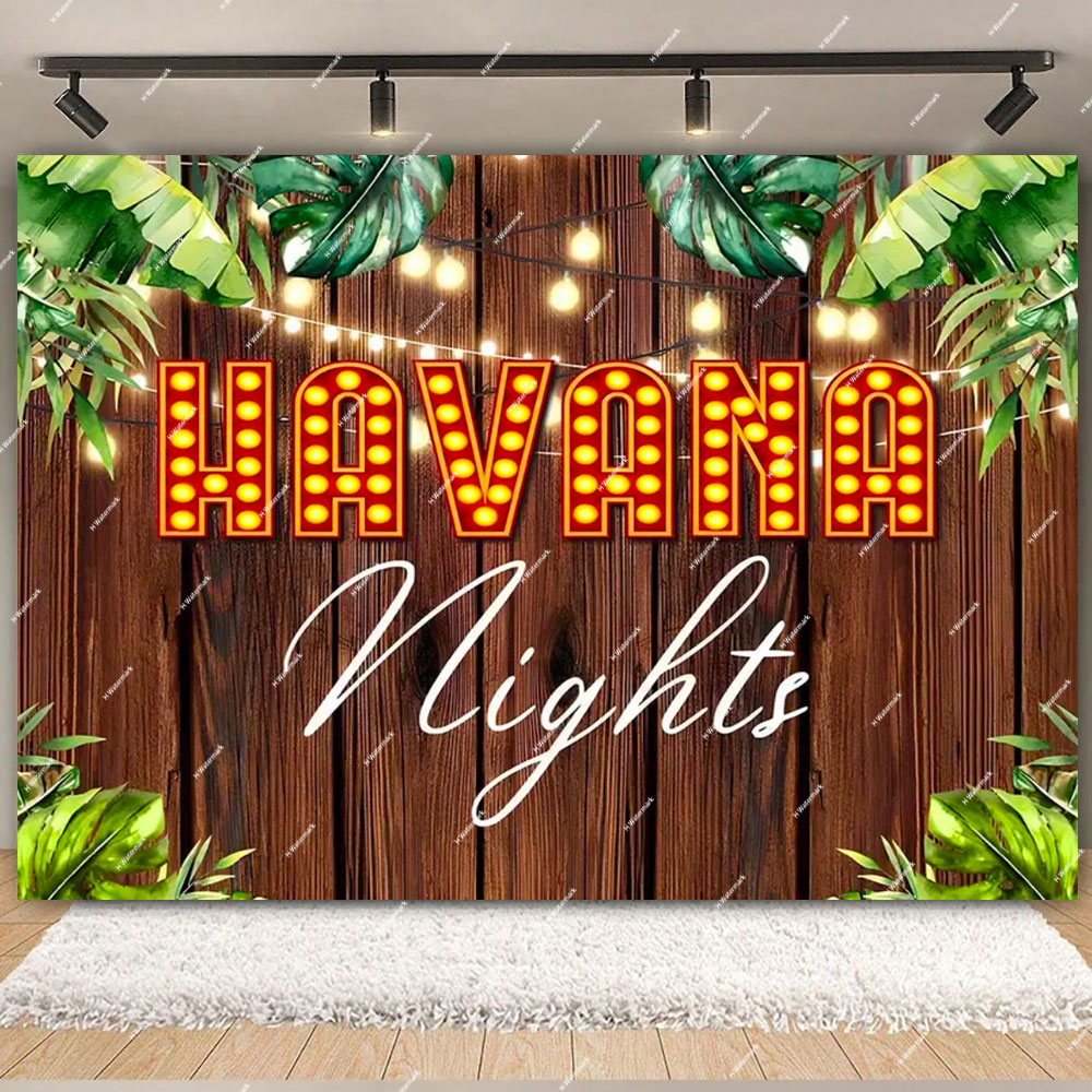 Havana Nights Backdrop Birthda - Photography Architecture ulasan dan harga