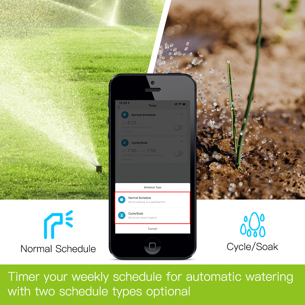 MOES Smart Bluetooth Garden Wa - Timelapse Controller ulasan dan harga