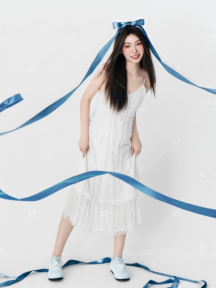 2026 New White Ballet Girl Dre - Photography Model ulasan dan harga