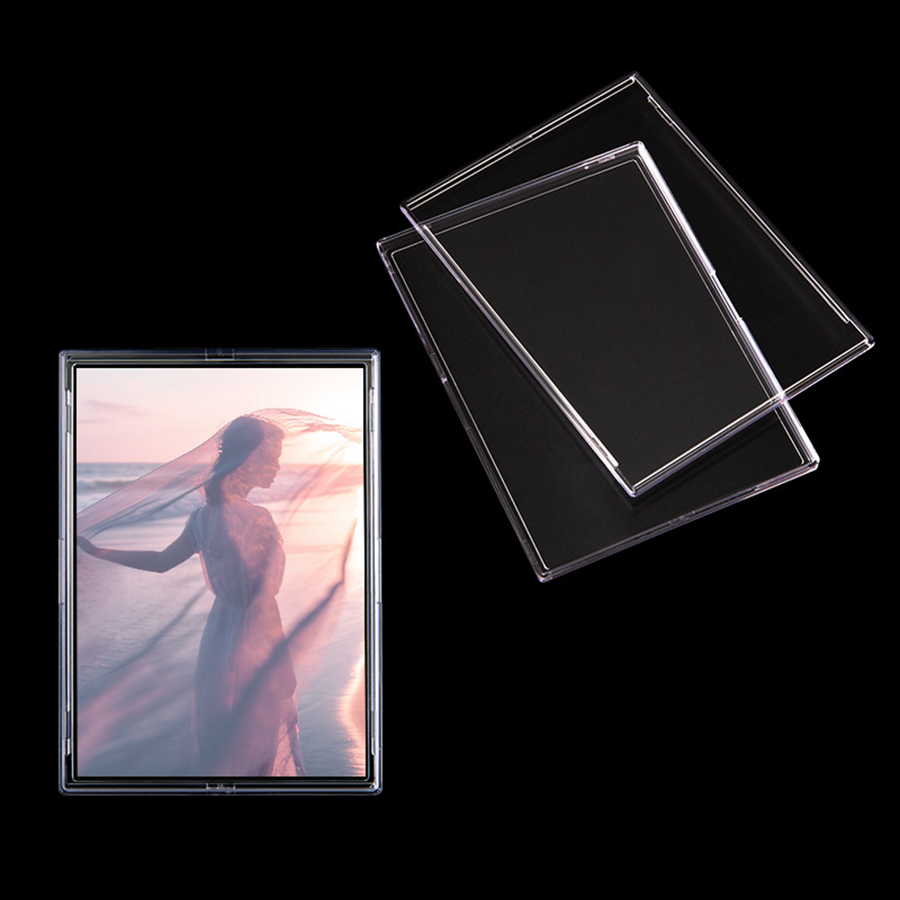 6/12pcs Acrylic Card Cover Ido - Photography Exhibition ulasan dan harga