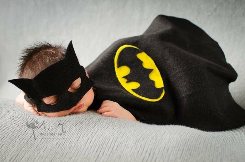 Newborn Baby Batman Cape and W - Photography Outfits ulasan dan harga