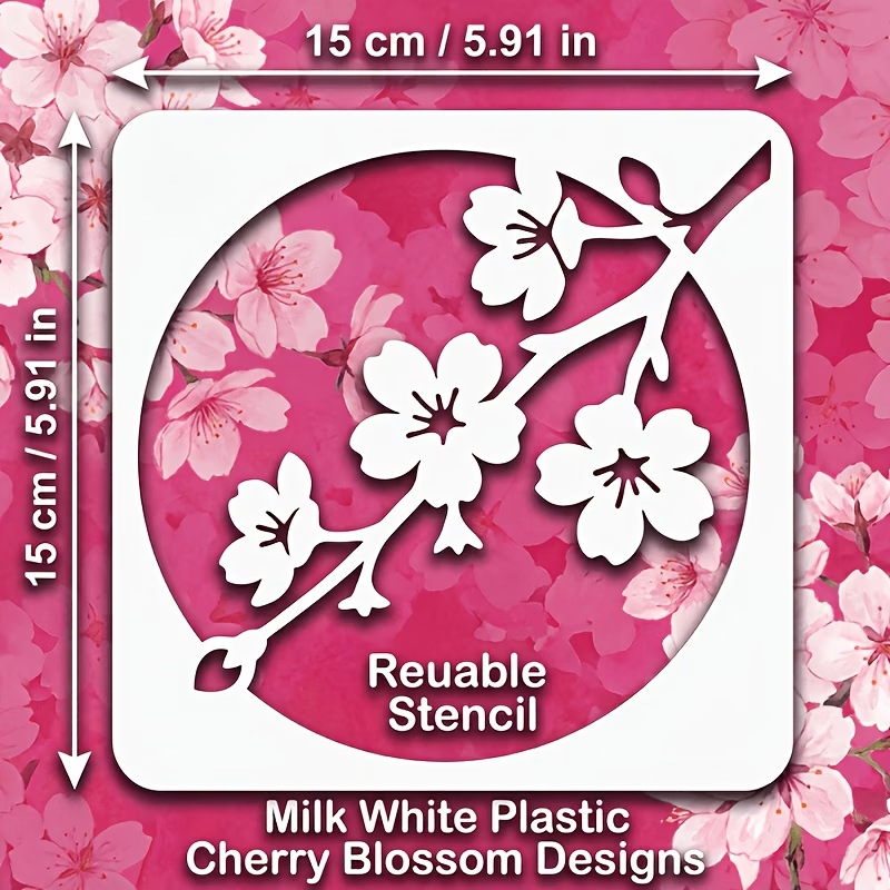 4PCS Japanese Cherry Blossom S - Photography Model ulasan dan harga