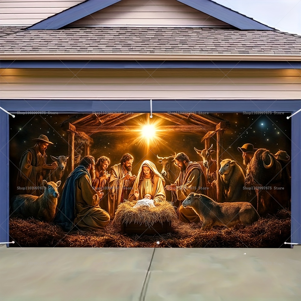 Christmas Nativity Scene Garag - Photography Architecture ulasan dan harga