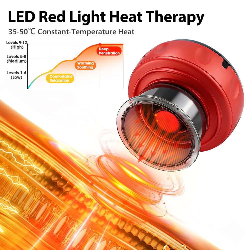 12 Electric Heated Back Massag - Photography Digital ulasan dan harga