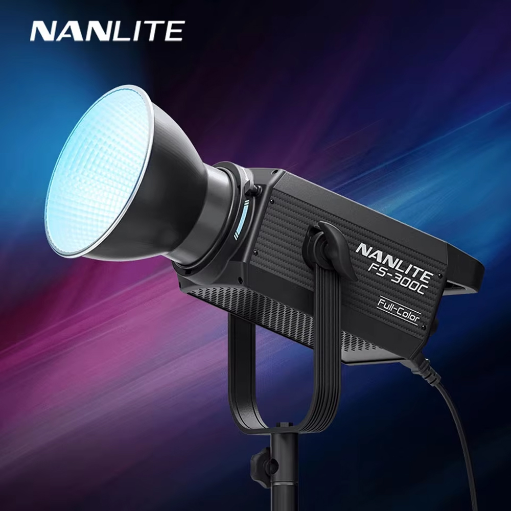 Nanlite FS-300C FS-300B Video  - Strobe Light Studio ulasan dan harga