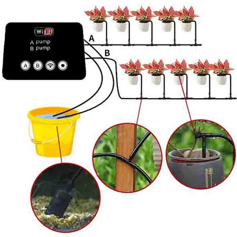 Smart WIFI Watering Device Dou - Timelapse Controller ulasan dan harga