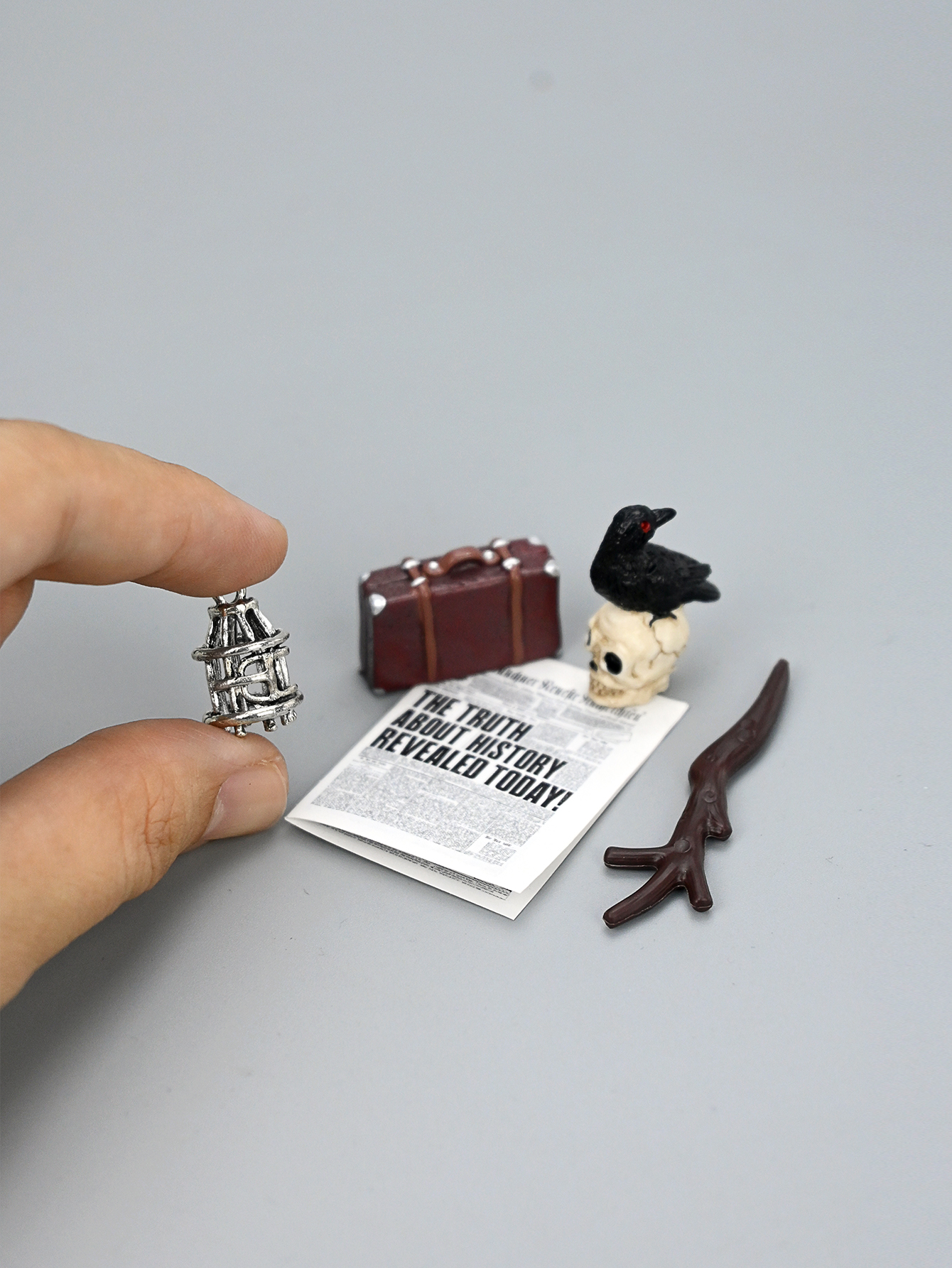 Miniature Academy Luggage Scen - Photography Model ulasan dan harga