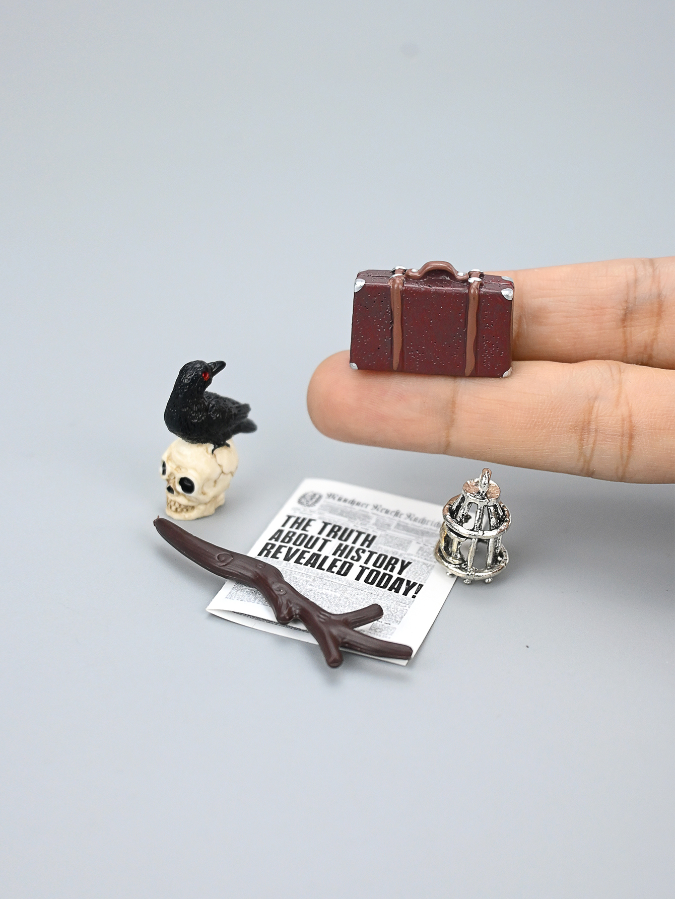 Miniature Academy Luggage Scen - Photography Model ulasan dan harga